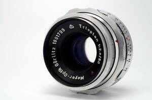 【良品】Altix Meyer-Optik Gorlitz Trioplan 1:2,9/50mm マイヤー トリオプラン バブルボケ 1957年製 f2.9 (69)