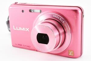 美品Panasonic LUMIX DMC-FX80 ピンク コンパクトデジタルカメラ　コンデジ　デジカメ　パナソニック　ルミックス
