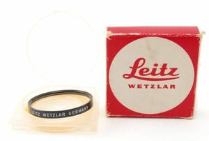 #1630◆送料無料◆ライカ Leitz Leica Welzar SERIE VI Uva 40.5mm レンズ 保護フィルター【13012】