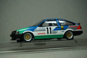 1/43 JTC First Win ENIF TOYOTA COROLLA LEVIN #11 1985 sugo winner group A トヨタ カローラ レビン 86 object T オブジェクト