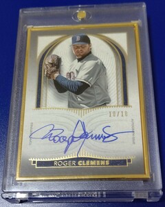 Topps Definitive Roger Clemens auto ロジャー クレメンス 直筆サインカード 10枚