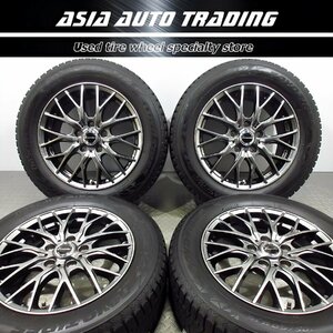 美品 走行極少 Exceeder 6.5J+48 PCD114.3-5穴 TOYO GIZ2 205/60R16 2020年 スタッドレス ノア ヴォクシー エスクァイア ステップワゴン 等