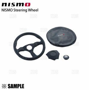 正規品 大特価 NISMO ニスモ ステアリングホイール φ350　スカイラインGT-R BNR32/BCNR33/BNR34　本革/ブラック (4840S-RS001