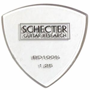 ★SCHECTER SPD-EZ10CL トライアングル 1.25mm 100%土還る バイオディグレーダブル ギター ピック 10枚セット★新品/メール便