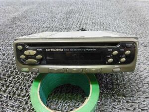 ★激安!☆pioneer パイオニア carrozzeria カロッツェリア DEH-22 CD デッキ プレーヤー オーディオ 1DIN QH000620 汎用 / 2H8-830