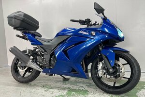 ニンジャ250R 売り切り！１円スタート！☆始動動画有☆エンジン好調！EX250K！2011年！リアボックス！フェンダーレス！全国配送！福岡佐賀