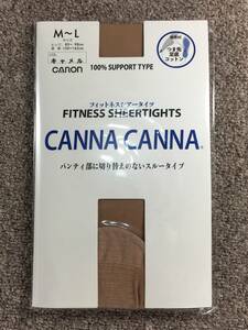 CANNA CANNA☆30デニールのダンシングタイツ☆キャメル☆M-L