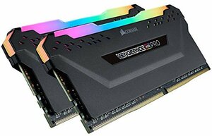 【中古】 CORSAIR DDR4-3200MHz デスクトップPC用 メモリモジュール VENGEANCE RGB P