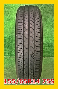 ★2021年製 155/65R14 75S TOYO SD-K7 中古 夏タイヤ 1本 14インチ★