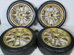 ☆WORK■EMOTION■RS■ワークエモーションRS■215/45R17■100-5H/17-7J/+47■ブリヂストンECOPIA■NH100■プリウス.インプレッサ.カローラ