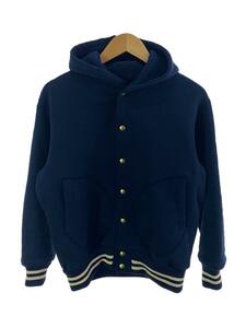 JOE McCOY◆SNAP BUTTON HOODED SWEATSHIRT/36/コットン/NVY/MJ22124