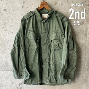 AY48 米軍 実物 US ARMY ジャングルファティーグ ジャケット 2nd