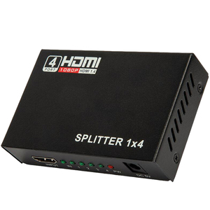 EONON HDMI信号 4画面同時分配出力機 4K/30Hz/1080P対応 4出力 1入力 HDMI分配器