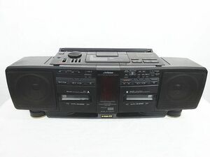 Victor ビクター CDラジカセ G-HORN EX CD PORTABLE SYSTEM RC-X90 右スピーカー不良 音出しのみ確認 現状品 