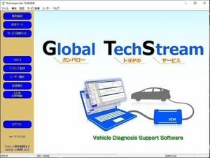 2023年18.00.008 TOYOTA＆LEXUS 故障診断機 GTS VCX NANO OBD2 VXDIAG techstream トヨタ　レクサス　40 アルファード　60 プリウス　正規