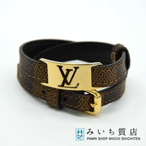 質屋 LV ルイヴィトン ブラスレ ダミエ M6623E LOUIS VUITTON ブレスレット ブレス バングル みいち質店