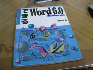 (ZZ）送185円　1995年　できるWord　6.0　win95時代の解説本。