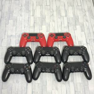 【ジャンク品】PS4 純正コントローラ―まとめて8個セット DUAL SHOCK4 CUH-ZCT2J/CUH-ZCT1J 純正品 まとめ売り【即決】