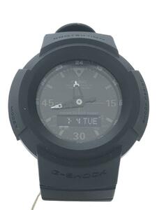 CASIO◆G-SHOCK/ソーラー腕時計/アナログ/-/BLK/BLK/AWG-M520BB-1AJF