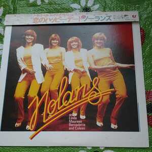 THE NOLANS ノーランズ MAKING WAVES 恋のハッピー ノーランズ・ベスト・カップリング・アルバム 帯付き LPレコード