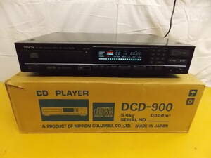 CC175 DENON デンオン(デノン) CDデッキ DCD-900 CDプレーヤー 通電確認済 ジャンク扱い /140