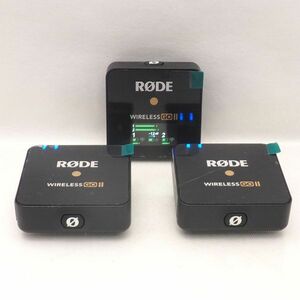 RODE ロード Wireless go II セット 受信機 x 1 送信機 x 2 マイク ワイヤレス ゴー2 管17123