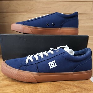 27cm 新品正規品 DC SHOES CONNECTOR ディーシーシュー コネクター ネイビー　ガム スニーカー dm231602 スケシュー　メンズ