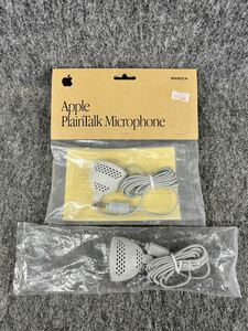 アップル Apple plaintalk microphone プレーントークマイクロフォン M9060Z/A デッドストック新品未使用 2個まとめセット pc パソコン 