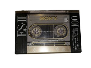未開封　SONY　カセットテープ　SONY ES・Ⅱ　100分　ハイポジ