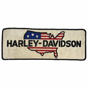 ハーレー・ダビッドソン ＵＳＡ 特大 ビンテージ パッチ Harley Davidson USA Vintage Patch HARLEY-DAVIDSON Biker U.S.A アメリカ