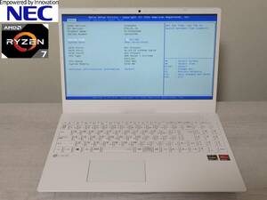 ジャンク品　NEC PC-N156CAAW RYZEN7 EXTREAM 