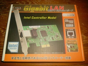 未使用　未開封品 AREA1ST Gimmy SD-PEGINT-1L Gigabit LAN Intel 82573L
