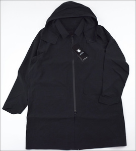 新品 DESCENTE ALLTERRAIN デサント オルテライン COMPACTION DRIZZLE DWR COAT コンパクション ドリズル DWR コート O ブラック DAMSGC50