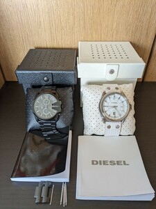 DIESEL　ディーゼル　腕時計　時計　2個セット