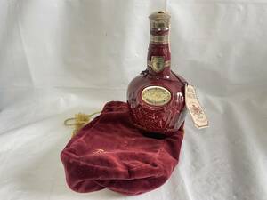 SN0604-20I　ROYAL SALUTE　21年　SCOTCH WHISKY　750ml　40％　総重量1388g　ロイヤルサルート　スコッチウイスキー　赤陶器ボトル