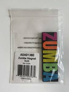 新品　ZUMBA ズボン　Zumba Magnet カラフル　立体ロゴ　マグネット