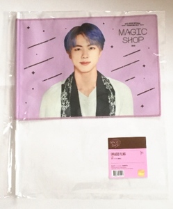 防弾少年団 BTS JAPAN OFFICIAL FANMEETING VOL.5 MAGIC SHOP IMAGE FLAG フラッグ JIN ジン ソクジン 即決