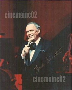 フランク・シナトラ（Frank Sinatra）直筆サイン入りブロマイド写真/海外ギャラリー保証書付き