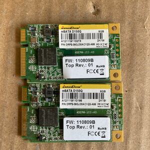 【INNODISK】 SSD mSATA D150Q 8GB 2枚セット