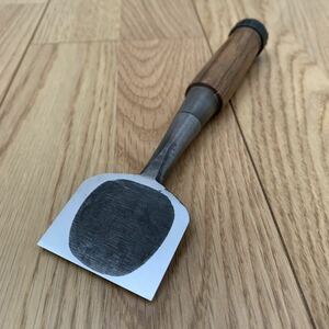 【寸八 追入れ鑿】chisel carpenter nomi plane 大工道具 鑿 のみ ノミ かんな カンナ 組鑿 小鉋 左市弘 田斎 叩き鑿 中叩き 幅広 