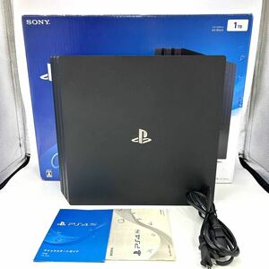 SONY ソニー PS4 Pro 本体 CUH-7000B 1TB 封印シール有 動作確認済 / プレイステーション4 プロ ソニー PlayStation4 g50901