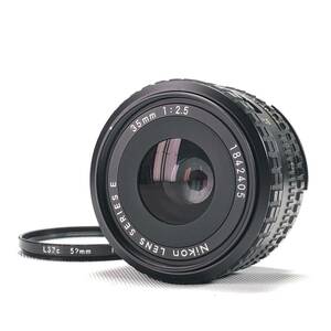Nikon LENS SERIES E 35mm F2.5 ニコン 並品 ヱOA4e