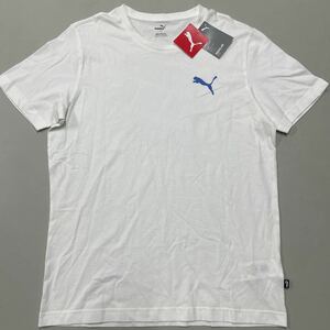 プーマ Tシャツ 未使用 Lサイズ PUMA 白 ホワイト メンズ 半袖 レギュラーフィット REGULAR FIT