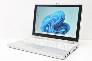 1円スタート ノートパソコン Windows11 2in1PC Panasonic レッツノート CF-RZ6 Windows10 第7世代 Core i5 SSD256GB メモリ8GB 軽量745g