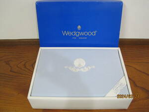 【中573】WEDGWOOD ウェッジウッド　ソフトコットンシーツ　140×240㎝　綿100%　未使用