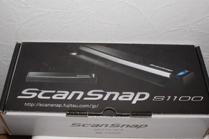 SCAN SNAP S110 FI-11100A MODEL 51100 SER NO.AKEHC088241 DATE 2017.6　使って無いので新しいものと同じ