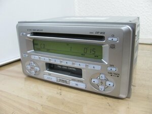 [107929-A]トヨタ純正 200ｍｍワイド CD/カセットデッキ CKP-W55 動作確認済