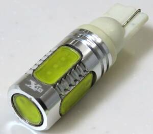 GTX T10 ホワイト LED SMD ウェッジバルブ シングル 白点灯 電球 全長40mm 面発光 使用品 点灯確認済 同梱不可