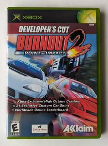 バーンアウト2 ポイントオブインパクト BURNOUT 2 Point of Impact Developers Cut 北米版 ★ XBOX 360 / XBOX