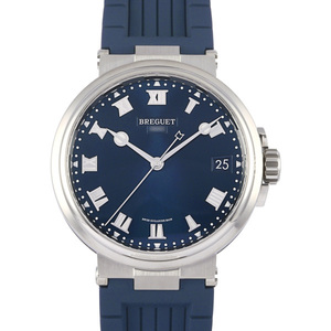 ブレゲ Breguet マリーン 5517TI/Y1/5ZU ブルー文字盤 新品 腕時計 メンズ